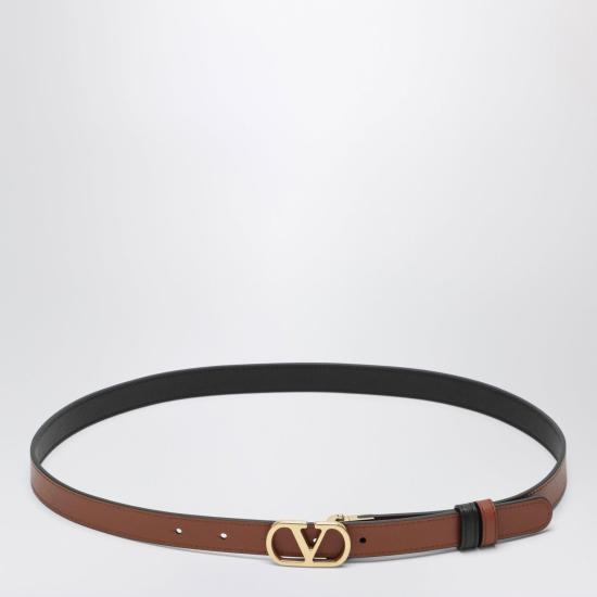 26FW 발렌티노 가라바니 레귤러 벨트 9W0T0SU8ZDM DRN BLACK - VALENTINO GARAVANI