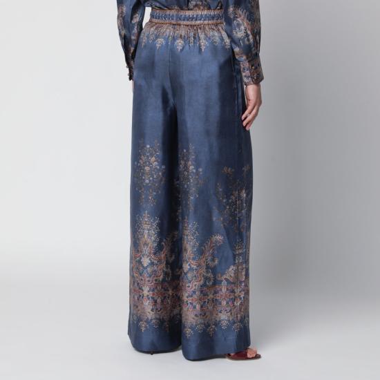 26FW 짐머만 스트레이트 팬츠 1111PF261SI NP BLUE - ZIMMERMANN