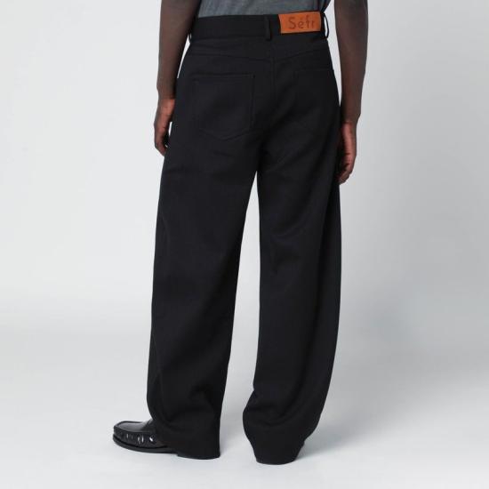 26FW 세퍼 스트레이트 팬츠 MFW25OKTAIPL STU BLACK - SEFR