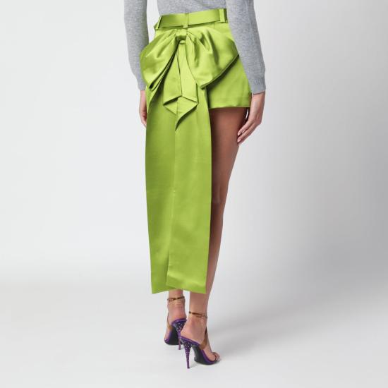 26FW 셀프 포트레이트 스커트 AW26008SKPL G GREEN - SELF PORTRAIT