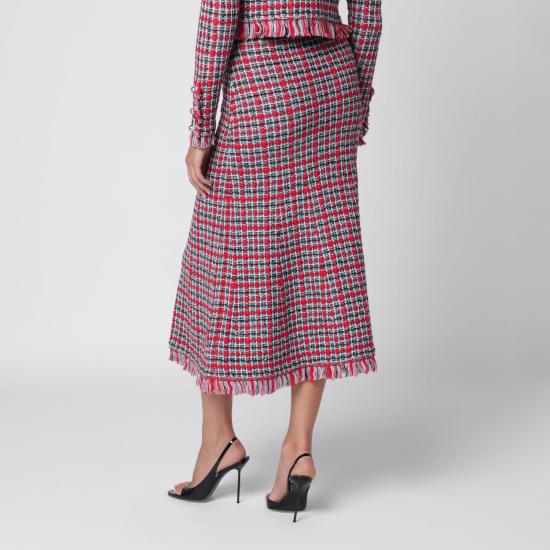 26FW 셀프 포트레이트 스커트 AW26146MSKCO R RED - SELF PORTRAIT