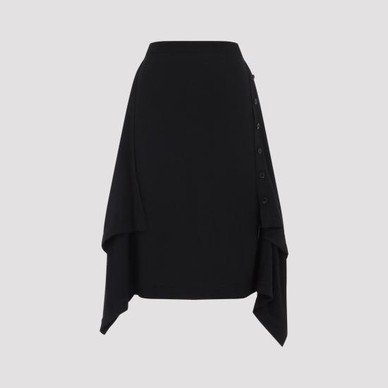 26FW 르메르 스커트 SK1082LK1063 BK999 BLACK - LEMAIRE