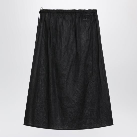 26FW 프라다 스커트 P10D8OOO6505 F0002 BLACK - PRADA