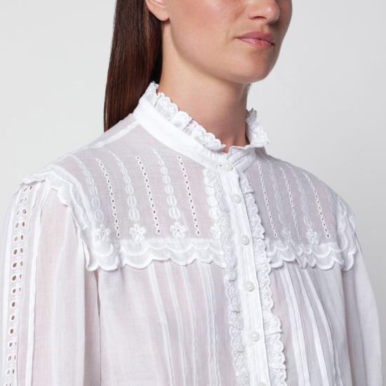26FW 이자벨마랑에뚜왈 셔츠 HT0970FAD3J10E 20WH WHITE - ISABEL MARANT ETOILE