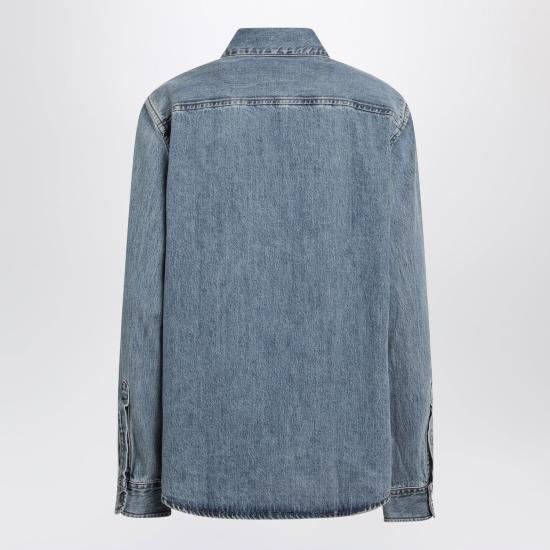 26FW 아미 데님 셔츠 USH786DDE0056 480 BLUE - AMI