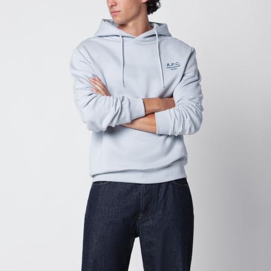 26FW 아페쎄 후드 티셔츠 COHBVM27914UCO ILQ LIGHT BLUE