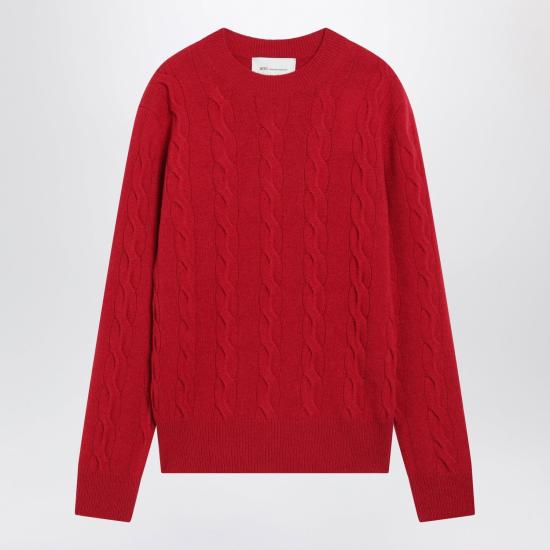 26FW 아미 스웨터 UKS880KN0189 A186 RED