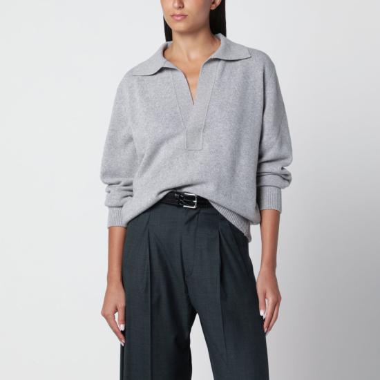 26FW 빅토리아 베컴 스웨터 1426KJU007475AWO MM GREY