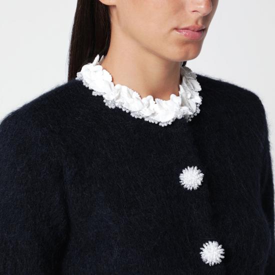 26FW 셀프 포트레이트 스웨터 AW26176TPL N BLUE - SELF PORTRAIT