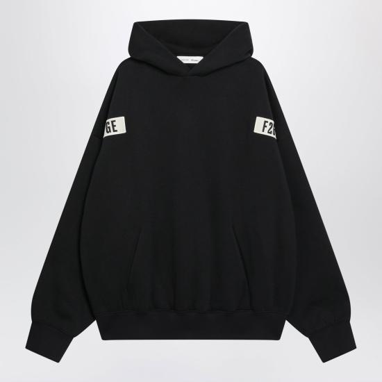 26SS 피어오브갓 후드 티셔츠 RW00281CO 0031 BLACK