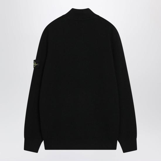26FW 스톤 아일랜드 집업 가디건 S155100012S01C4 V0029 BLACK - STONE ISLAND