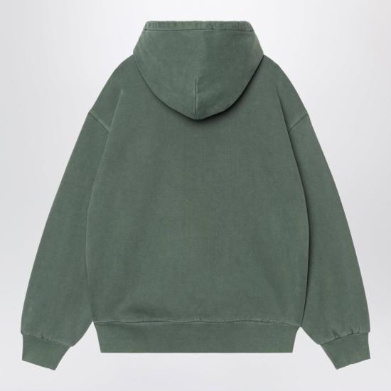 26FW 칼하트 WIP 비스타 후드 티셔츠 I029523CO 3U0GD GREEN - CARHARTT WIP