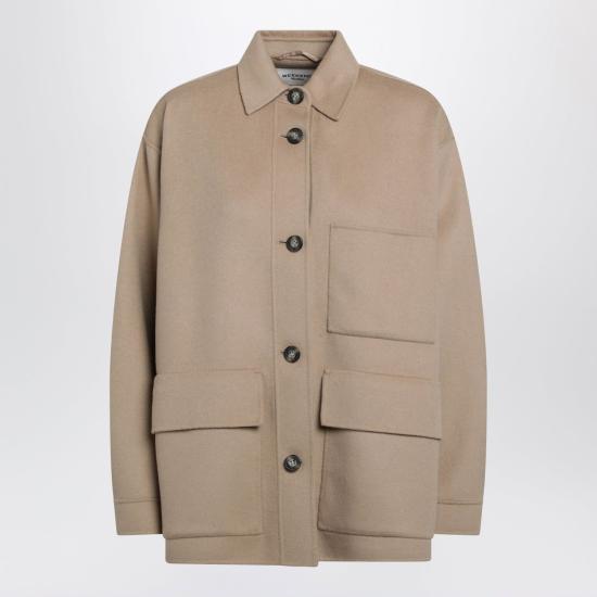 26FW 위켄드막스마라 자켓 WKDFOLKWO 063 BROWN