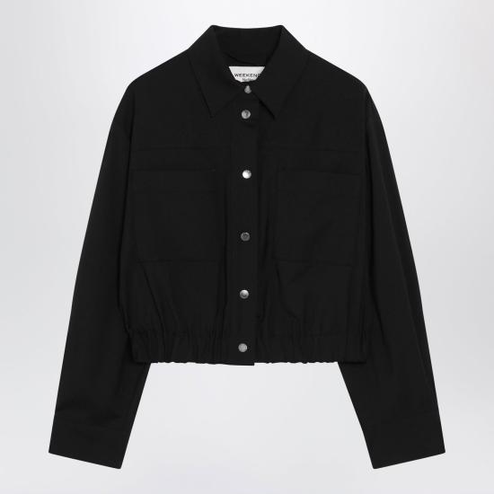 26FW 위켄드막스마라 자켓 WKDDECANOCO 002 BLACK