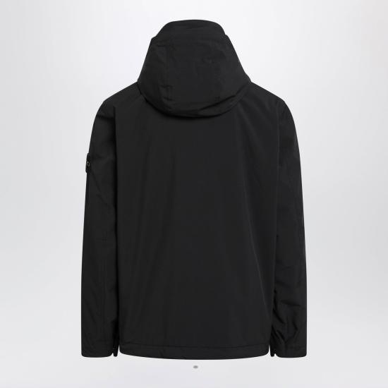 26FW 스톤 아일랜드 소프트 쉘 R E.다이 테크놀로지 윈드 앤 워터 레지스턴트 멤브레인 후드 자켓 S154100108S0A27 V0029 BLACK - STONE ISLAND