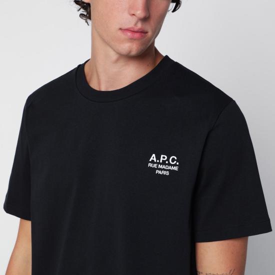 26FW 아페쎄 루 마담 스탠다드 티셔츠 COHBUM26388UCO TZC BLACK - A.P.C.