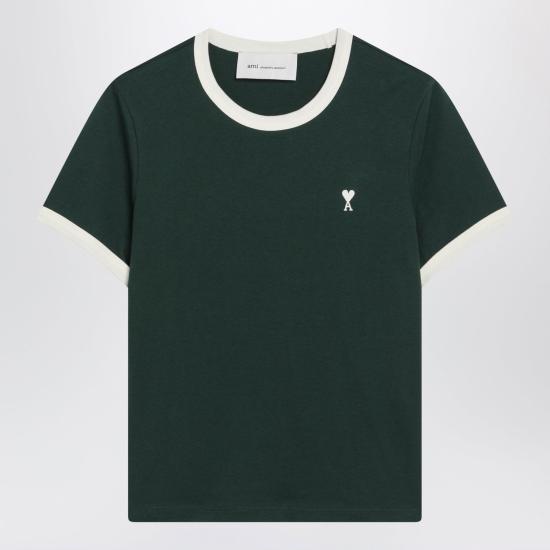 26FW 아미 반팔 티셔츠 FTS413JE0246 A244 GREEN