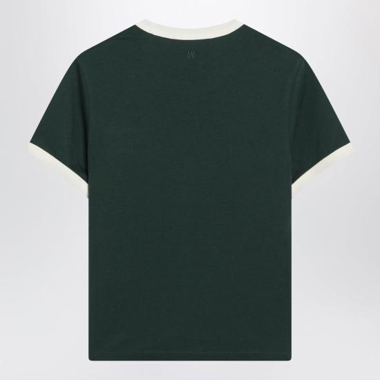26FW 아미 반팔 티셔츠 FTS413JE0246 A244 GREEN - AMI