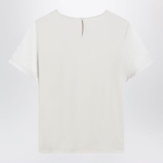 26FW 위켄드막스마라 반팔 티셔츠 WKDGILBERTPL 001 BEIGE - WEEKEND MAX MARA