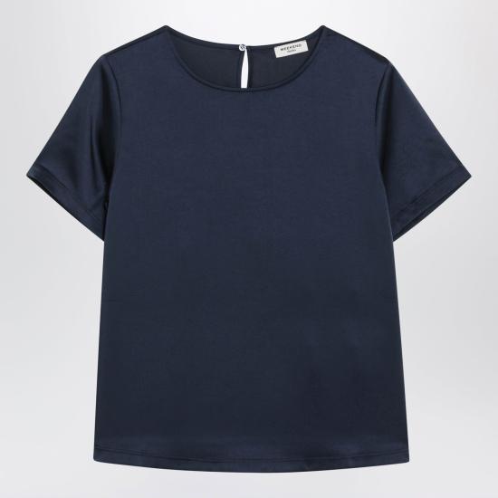 26FW 위켄드막스마라 반팔 티셔츠 WKDGILBERTPL 007 BLUE