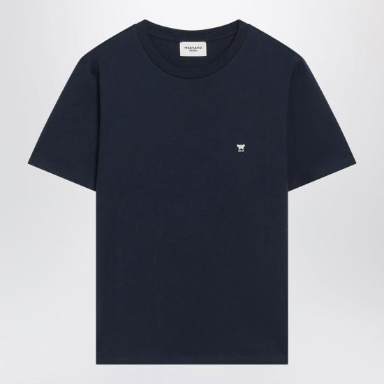 26FW 위켄드막스마라 반팔 티셔츠 WKDVENACOCO 008 BLUE