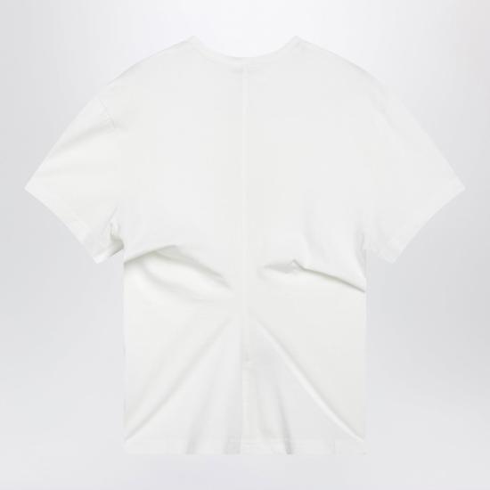 26FW 토템 반팔 티셔츠 264WRT0944FB0093 047 WHITE - TOTEME