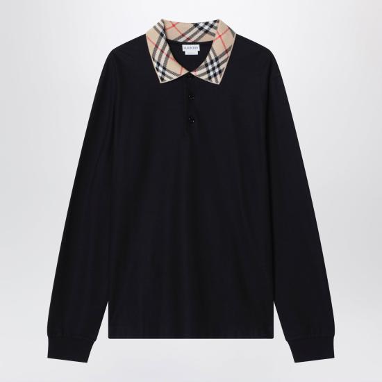 26FW 버버리 폴로 티셔츠 8132655121046 A1189 BLACK