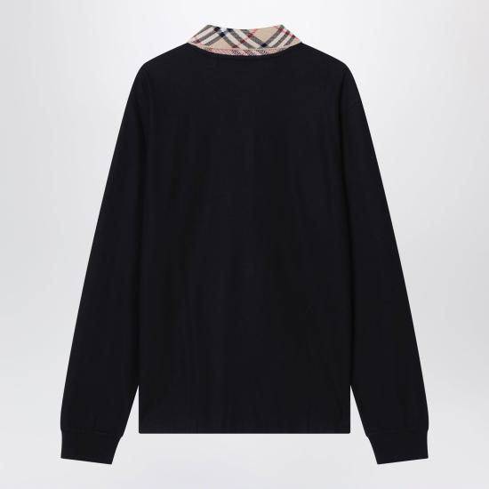 26FW 버버리 폴로 티셔츠 8132655121046 A1189 BLACK - BURBERRY