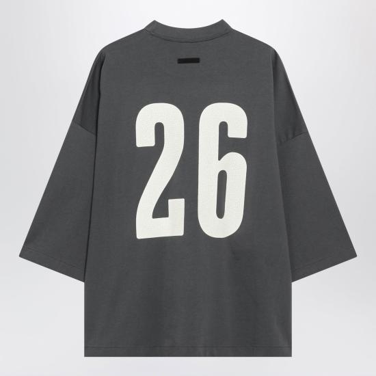 26SS 피어오브갓 반팔 티셔츠 RW00266CO 0032 GREY - FEAR OF GOD