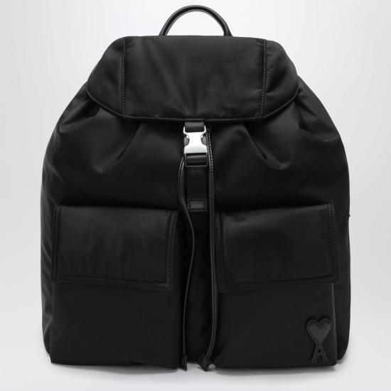 26FW 아미 백팩 ULL757AW0001 BLACK