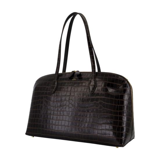 26FW 토템 그레인 레더 데이 토트백 252WAL0082LE0076 014 BROWN - TOTEME