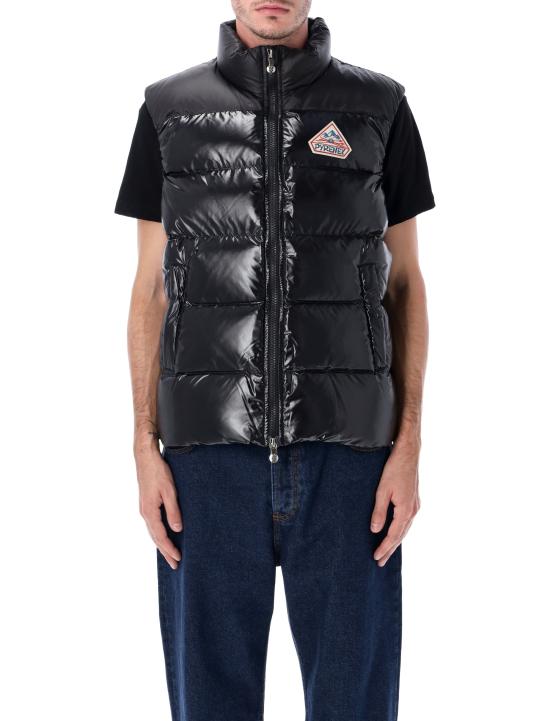 26FW 피레넥스 존 슬리브리스 다운 자켓 HUY021 0009 BLACK
