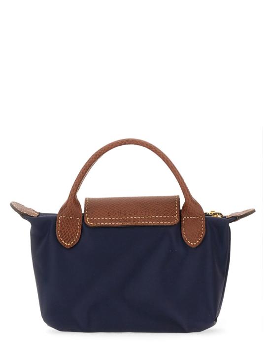 25FW 롱샴 르 플리아쥬 오리지널 핸들 파우치 34175089 P68 BLUE - LONGCHAMP