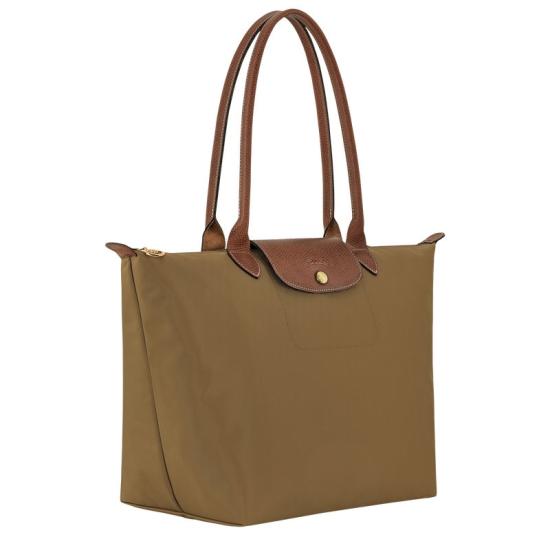 26FW 롱샴 르 플리아쥬 오리지널 토트백 L L1899089 510 GREEN - LONGCHAMP