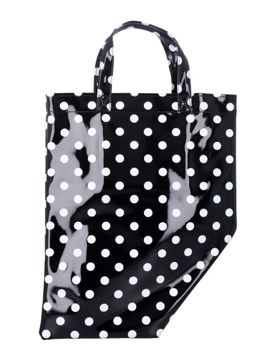 26FW 꼼데가르송 토트백 NRK204 1 BLACK WHITE - COMME DES GARCONS