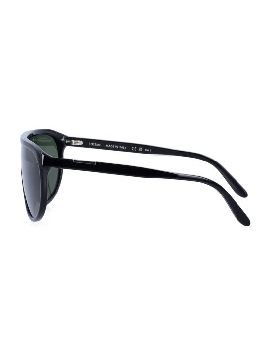26FW 토템 쉴드 파일럿 선글라스 263WAE0011EC0001 BLACK - TOTEME
