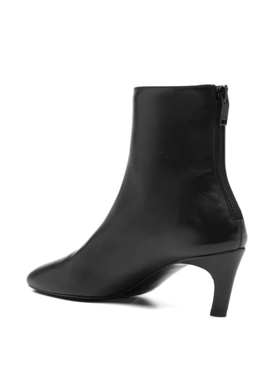 26FW 토템 스틸레토 힐 지퍼 앵클 부츠 263WAS0354LE0231 001 BLACK - TOTEME