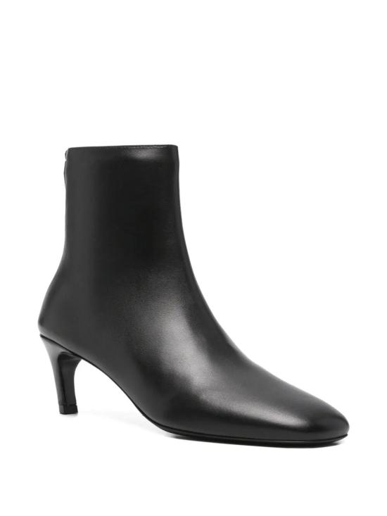 26FW 토템 스틸레토 힐 지퍼 앵클 부츠 263WAS0354LE0231 001 BLACK - TOTEME