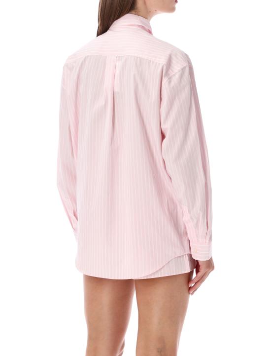 26FW 스포티앤리치 셔츠 SI00674326PI48 4092 PINK STRIPE - SPORTY & RICH