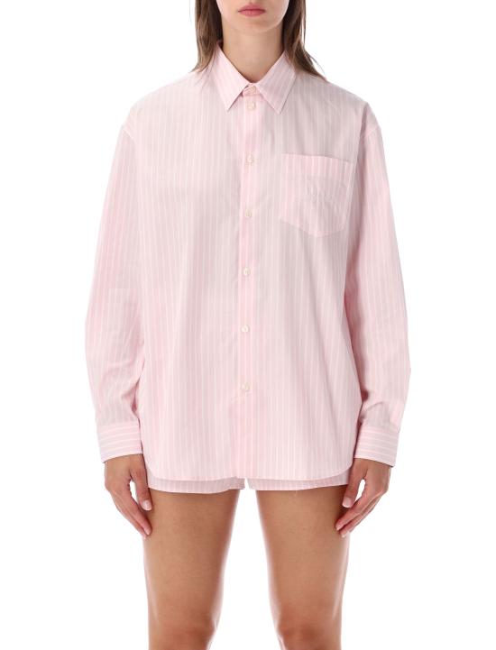 26FW 스포티앤리치 셔츠 SI00674326PI48 4092 PINK STRIPE
