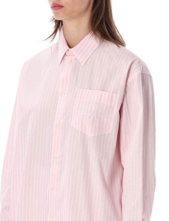 26FW 스포티앤리치 셔츠 SI00674326PI48 4092 PINK STRIPE - SPORTY & RICH