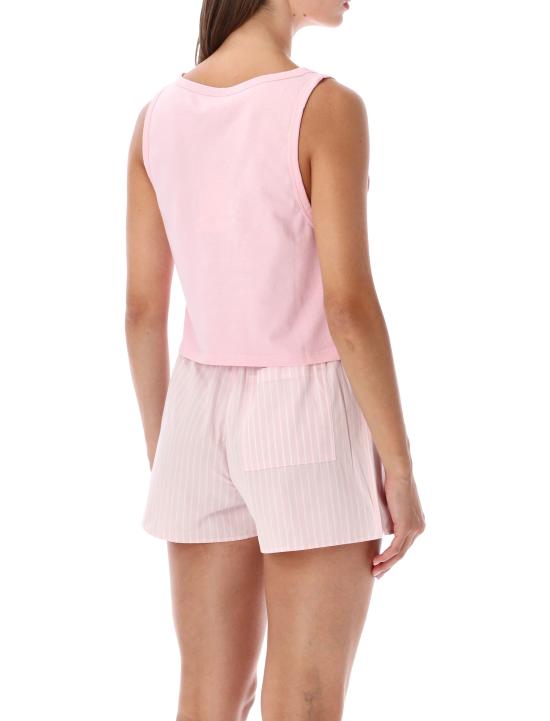 26FW 스포티앤리치 반팔 티셔츠 TO12373702P144 4028 LAFY PINK - SPORTY & RICH
