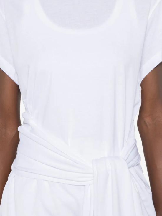 26FW 토템 반팔 티셔츠 263WRT0755FB0419 047 WHITE - TOTEME