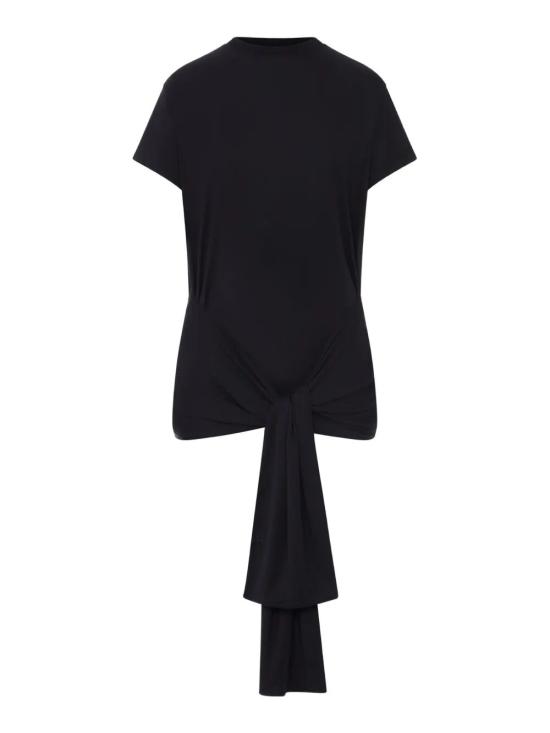 26FW 토템 반팔 티셔츠 263WRT0755FB0419 001 BLACK - TOTEME
