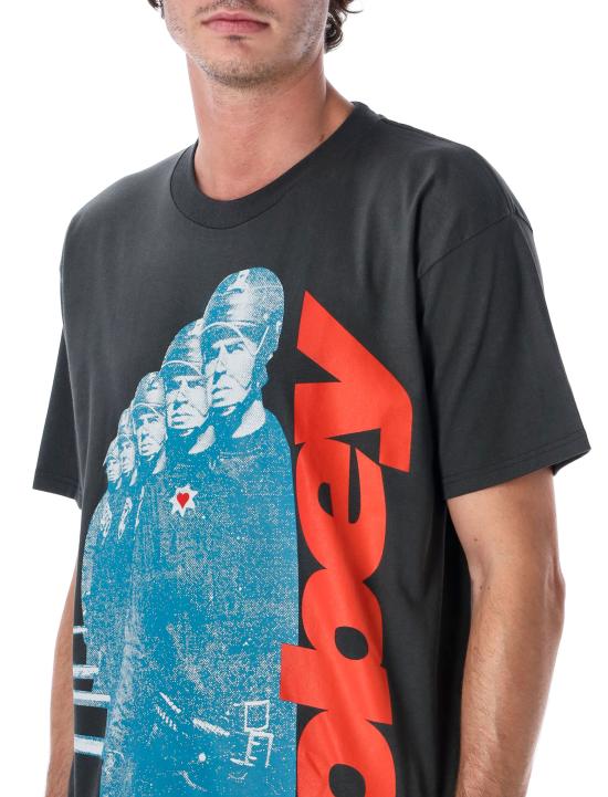 26FW 오베이 반팔 티셔츠 165264486 VB VINTAGE BLACK - OBEY