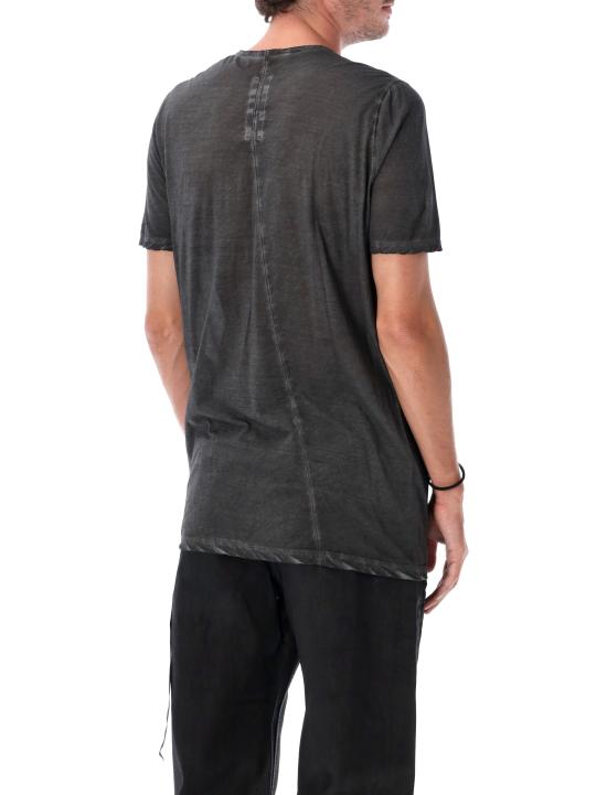 26FW 릭 오웬스 반팔 티셔츠 DU02F6250BHDEP4 13918 FADED BLACK SILVER - RICK OWENS
