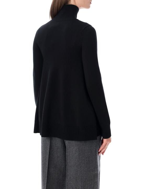 26FW 토템 스웨터 264WRT0887YA0008 001 BLACK - TOTEME