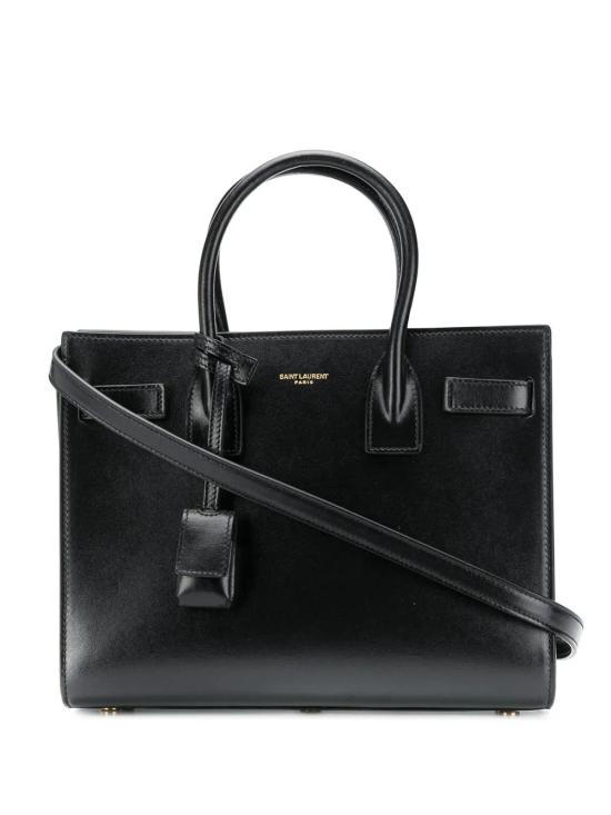 26FW 생로랑 스무스 레더 삭 드 주르 베이비백 42186302G9W 1000 BLACK