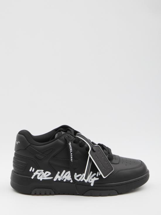 26FW 오프화이트 스니커즈 OMIA189C99LEA01A 1001 BLACK WHITE