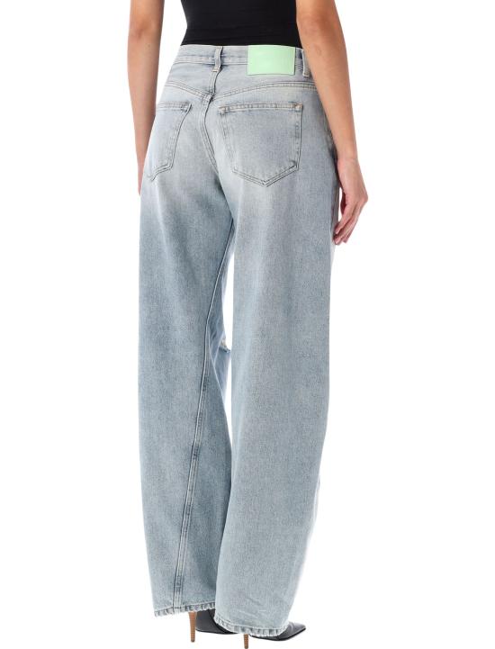 26FW 하이쿠레 스트레이트 팬츠 HEW03393DF106 L0961 MARFA BLUE - HAIKURE